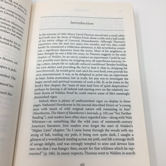 Walden and Civil Disobedience by Henry David Thoreau Softbound Paperback Book - Picture 6 of 10